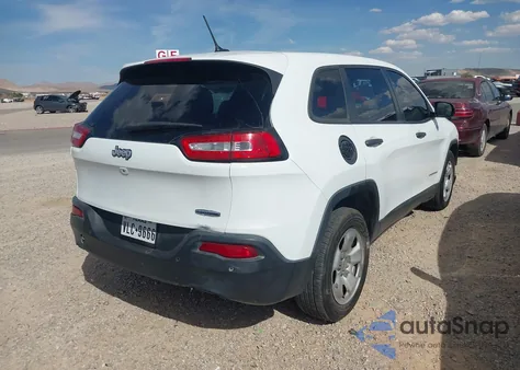 2016 Jeep Cherokee Sport from USA, damaged, VIN 1C4PJLAB6GW233224